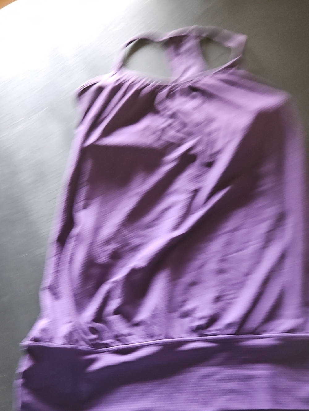 Lululemon Purple Racerback Tank Top Size 8